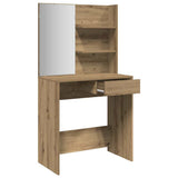 Dressing Table with Mirror Artisan Oak 74.5x40x141 cm 857008