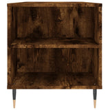 Coffee Table Smoked Oak 102x44.5x50 cm Engineered Wood 830993