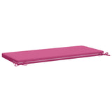 2-Piece Bench Cushions SOEST 2 pcs 100% Polyester Pink 949303