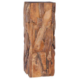 288807 Side Table 30x30x80 cm Solid Teak Wood