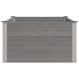 Garden Raised Bed WPC 150x100x54 cm Grey 43609