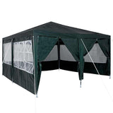 Party Tent Green 400 x 400 x 266 cm Polyethylene 42003428
