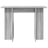 Console Table Grey Sonoma 100 x 30 x 75 cm Engineered Wood 8001172
