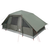 Family Tent with Rainfly Water-resistant 6-Person Army Green 42042205