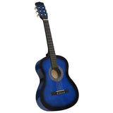Classical Guitar for Beginner with Bag Blue 3/4 36" 3055888