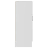Book Cabinet White 82.5x30.5x80 cm Engineered Wood 802705