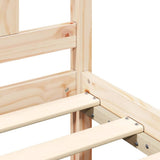 Bed Frame without Mattress 120x190 cm Small Double Solid Wood 3105375