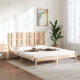 Bed Frame without Mattress Pine 160x200 cm Solid Wood 3105610