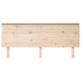 Bed Headboard 184x6x82.5 cm Solid Wood Pine 819185