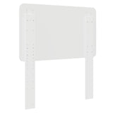 Headboard Gloss White Engineered wood 887917