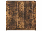 Sideboard Smoked Oak 66 x 34.5 x 87 cm Engineered Wood 895740