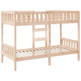 Bunk Bed 90x200 cm Solid Wood Pine 3308601