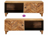 Coffee Table Brown 80 x 50 x 40 cm Solid Mango Wood 4018920