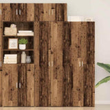 Storage Cabinet 3 pcs Old Wood 3365632