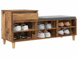Shoe Cabinet Old Wood 102 x 36 x 60 cm Engineered Wood 881033