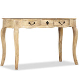 Console Table Solid Mango Wood 120x50x80 cm 243987