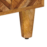 Storage Cabinets Brown 90 x 33.5 x 75 cm Solid Mango Wood 4018944