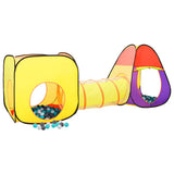 Children Play Tent with 250 Balls Multicolour 255x80x100 cm 3107728