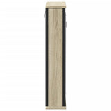 ZNTS Bathroom Mirror Cabinet Sonoma Oak 42x12x60 cm Engineered Wood 842432