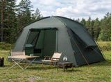 Cabin Tent with Roof Army Green 210 x 210 x 138 cm Polyester 42028508