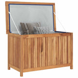 Garden Storage Box 90x50x58 cm Solid Teak Wood 315380