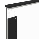Headboard Black Oak 100 cm Engineered Wood 887704