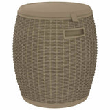 4-in-1 Garden Storage Box Light Brown Polypropylene 364156