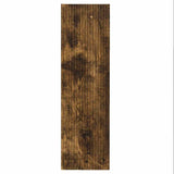 TV Wall Cabinet Smoked Oak 30 x 31 x 100 cm Engineered Wood 892319