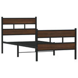 Bed Frame without Mattress with Headboard and Footboard 90x200 cm 4017162