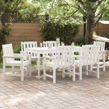 Garden Dining Chair 6 pcs White 65.5 x 55.5 x 88cm Plastic 3335798