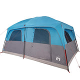Family Tent Cabin 8-Person Blue Waterproof 94534