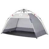 Beach Tent 2-Person Grey Quick Release Waterproof 4005295