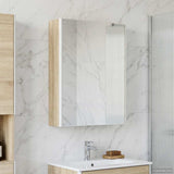 Bathroom Mirror Cabinet Sonoma Oak 53.5 x 15.5 x 70 cm 889233