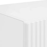 TV Wall Cabinet Wall-mounted High Gloss White 59.5 x 31 x 60 cm 892353