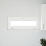 Basement Window RISOR 110x40 cm Tilt 2 Glazing Anthracite 4108424