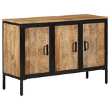Sideboard 105x35x70 cm Solid Rough Wood Mango 374079
