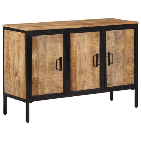 Sideboard 105x35x70 cm Solid Rough Wood Mango 374079