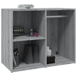 Dressing Cabinet Grey Sonoma 80x40x65 cm Engineered Wood 820506