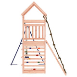 Outdoor Playset Natural wood and blue Solid Douglas Fir wood Large 3156926