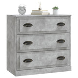 Sideboard Concrete Grey Engineered wood 70 cm x 35.5 cm x 67.5 cm 816228