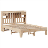 Bed Frame without Mattress 140x200 cm Solid Wood Pine 3308843