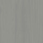 Glass Display Cabinet VIGO Grey 85x35x170 cm Solid Wood Pine 353195