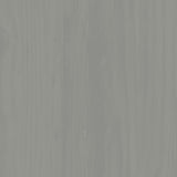 Glass Display Cabinet VIGO Grey 85x35x170 cm Solid Wood Pine 353195