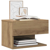 Wall-mounted Bedside Cabinets 2 pcs Artisian Oak 856823