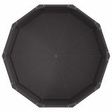 Planter Black 90 x 90 x 35 cm Steel 883731