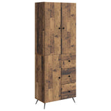 Cabinet Set 2 pcs Old Wood Engineered Wood 3416905