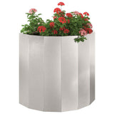 Planter Silver 60 x 30 x 50 cm Stainless Steel 883721
