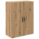 Highboard 2 pcs Artisan Oak Engineered Wood and Glass 3416007