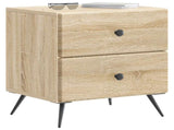 Bedside Cabinet 2 pcs Sonoma Oak 43 x 34.5 x 47.5 cm 895450
