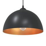 Pendant Lamps 2 pcs Height Adjustable E27 Black 30 cm Metal 4103451